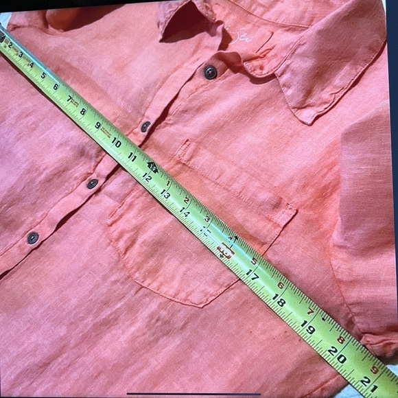 Kyla Seo Ezra Linen Tunic. Size Medium. - Picture 9 of 14